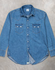 OrSlow Denim Western Shirt Used Wash