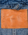 Remi Relief Chore Jacket 9.5 Oz Denim Used Wash