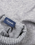 Drumohr Cashmere Dolcevita Turtleneck Grigio Medio