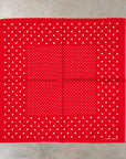 The Real McCoy's Bandanna 'DOT' Red