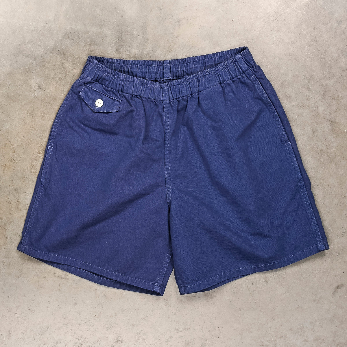 The Real McCoy's Cotton Drill Shorts Navy – Frans Boone Store