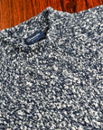 Drumohr Lana Collo Giralto Malfile Ritorto Navy