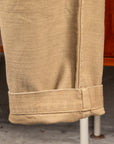 Orslow X Frans Boone Easy Pants Sateen Khaki Stone