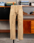 Orslow X Frans Boone Easy Pants Sateen Khaki Stone