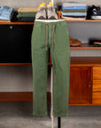 Orslow X Frans Boone Easy Pants Sateen Green Used