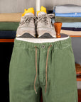 Orslow X Frans Boone Easy Pants Sateen Green Used