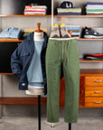 Orslow X Frans Boone Easy Pants Sateen Green Used