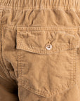 Remi Relief Corduroy Easy Shorts Beige