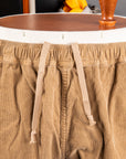 Remi Relief Corduroy Easy Shorts Beige