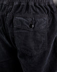 Remi Relief Corduroy Easy Shorts Black