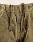 Remi Relief Corduroy Easy Shorts Khaki