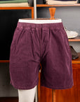 Remi Relief Corduroy Easy Shorts Purple