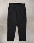 Engineered Garments Black Cotton High Count Twill Andover Pants