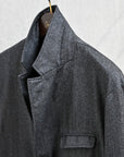 Engineered Garments Andover Jacket High Count Worsted Wool Dk. Grey