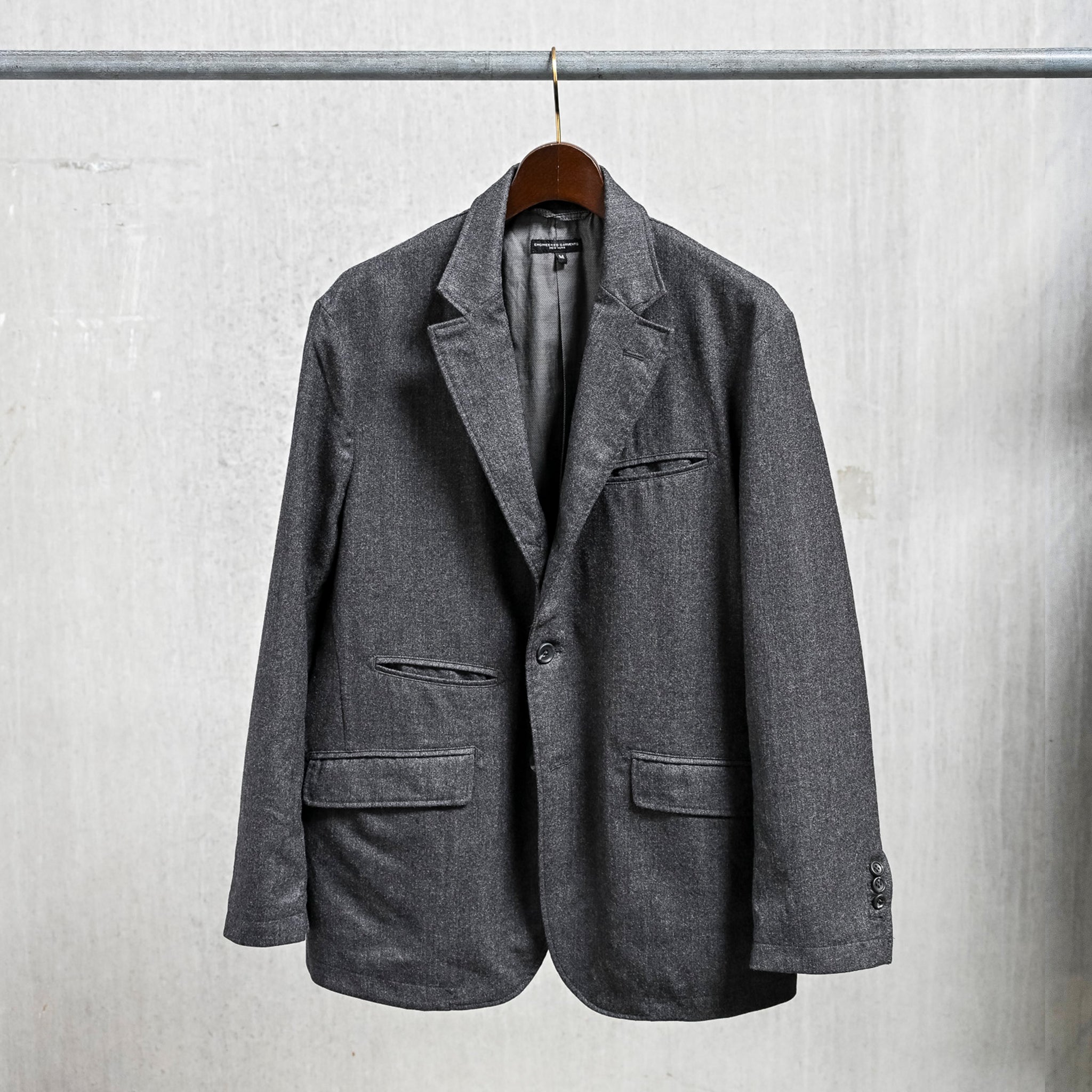 Engineered Garments Andover Jacket High Count Worsted Wool Dk