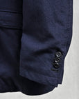 Engineered Garments Andover Jacket Wool Uniform Serge Dark Navy