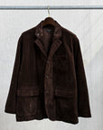 Engineered Garments Loiter Jacket Dark Brown 4.5W Corduroy