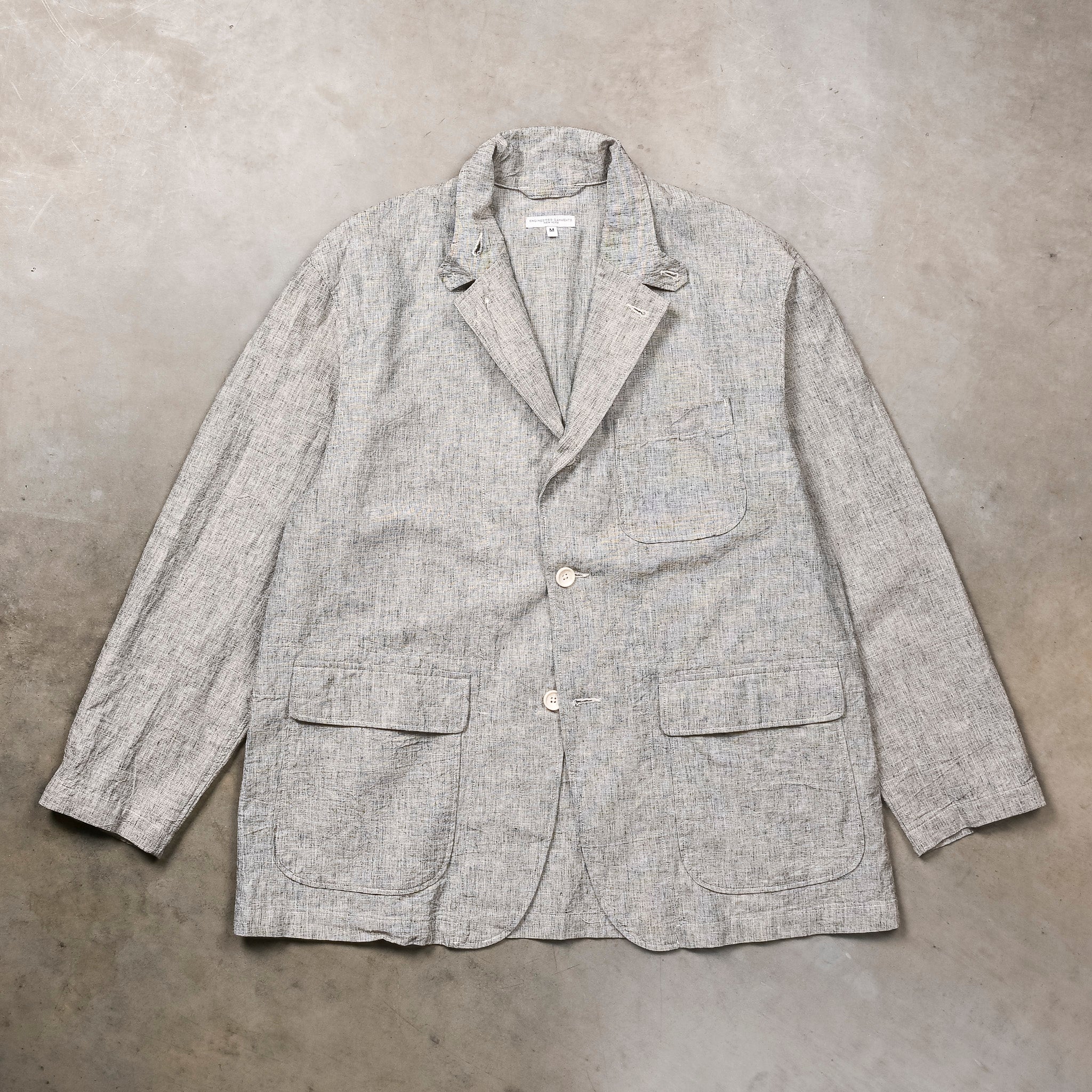 Engineered Garments Loiter Jacket Heather Grey Melange – Frans