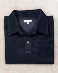 Engineered Garments Polo Dk. Navy CP Terry Cloth