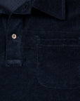 Engineered Garments Polo Dk. Navy CP Terry Cloth
