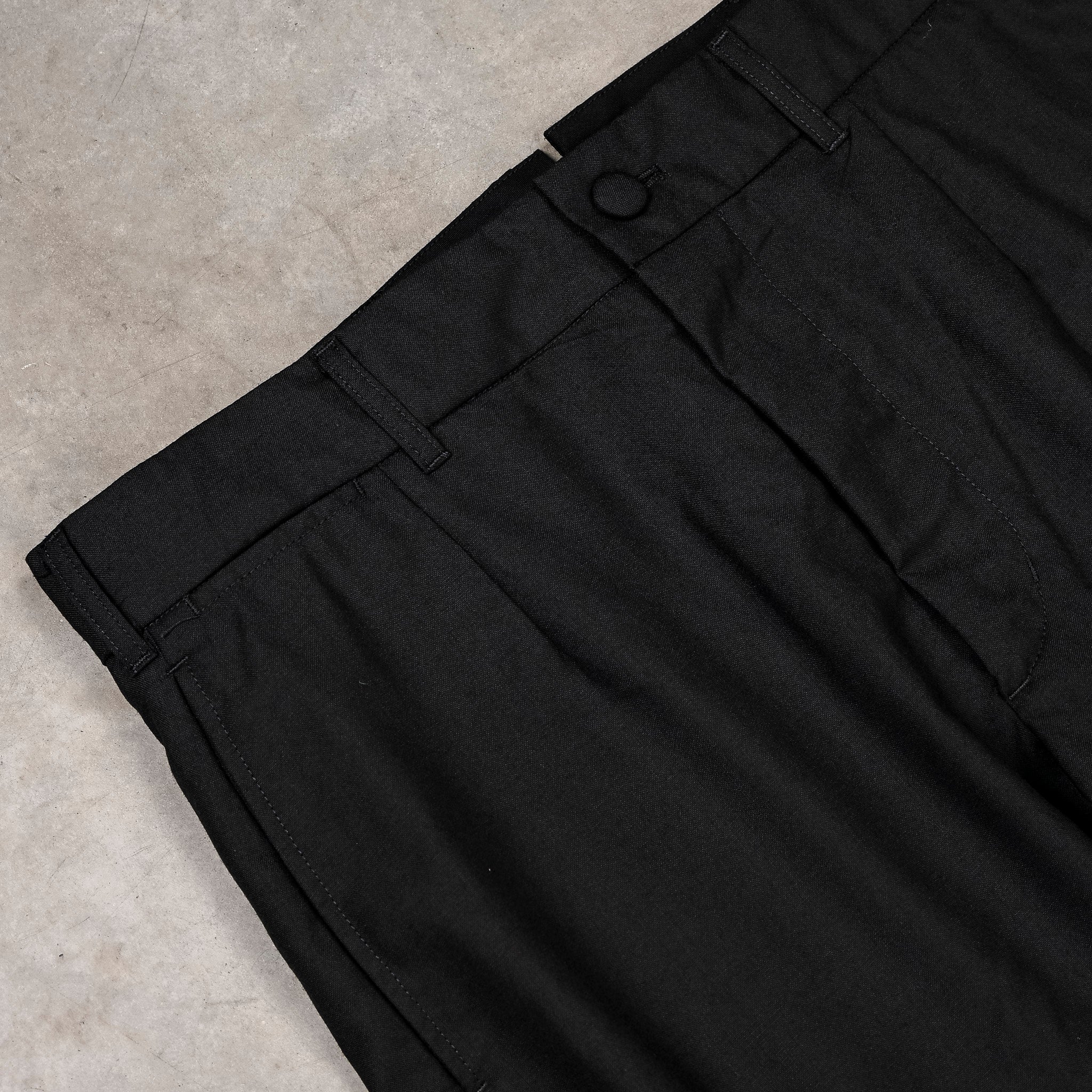 Engineered Garments Black Tropical Wool Andover Pants – Frans