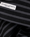 Engineered Garments Charcoal Black PC Stripe Jersey Beanie