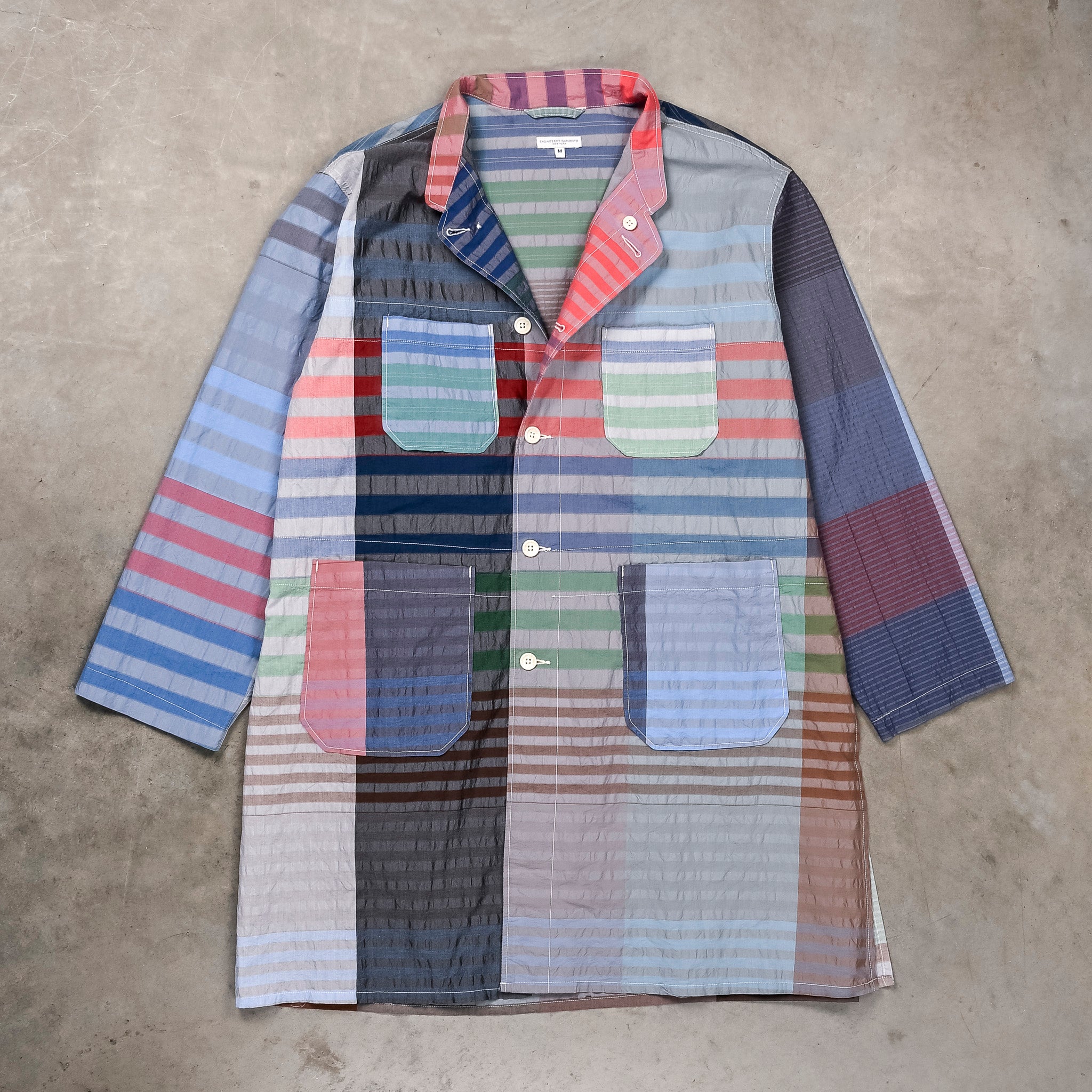 Engineered Garments Dayton Long Shirt Multi Color CP Big Plaid