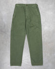 Orslow x Frans Boone French Work Pants Herringbone Green Used