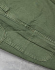 Orslow x Frans Boone French Work Pants Herringbone Green Used