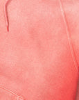 The Real McCoy's 9 Oz. Loopwheel Raglan Hooded Sweatshirt / Faded Cherry