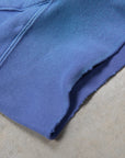 The Real McCoy's 9 Oz. Loopwheel Raglan Hooded Sweatshirt / Faded MQ Navy