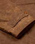 Manifattura Ceccarelli x Frans Boone Rain Caban Dark Tan