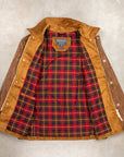Manifattura Ceccarelli x Frans Boone Rain Caban Dark Tan
