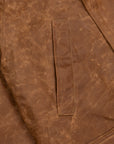 Manifattura Ceccarelli x Frans Boone Rain Caban Dark Tan