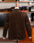 Fullcount x Frans Boone 2015 Chore Jacket 8-Wale Corduroy Brown