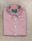 Gitman Vintage x Frans Boone Royal Flannel Plaid - Burnt Orange