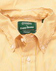 Gitman Vintage x Frans Boone 120/2 High Count Poplin Stripe - Bahama Gold