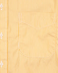 Gitman Vintage x Frans Boone 120/2 High Count Poplin Stripe - Bahama Gold