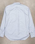 Gitman Vintage x Frans Boone 120/2 High Count Poplin Stripe - Teal