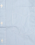 Gitman Vintage x Frans Boone 120/2 High Count Poplin Stripe - Teal
