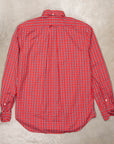 Gitman Vintage x Frans Boone 100/2 Organic Poplin Check - Claret