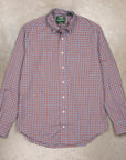 Gitman Vintage x Frans Boone 100/2 Organic Poplin Check - Sax