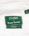 Gitman Vintage x Frans Boone 80/2 Smooth Poplin White