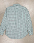 Gitman Vintage x Frans Boone Royal Flannel Plaid - Aqua Green