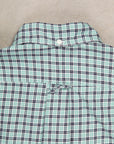 Gitman Vintage x Frans Boone Royal Flannel Plaid - Aqua Green