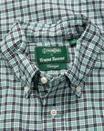Gitman Vintage x Frans Boone Royal Flannel Plaid - Aqua Green