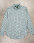 Gitman Vintage x Frans Boone Royal Flannel Plaid - Aqua Green