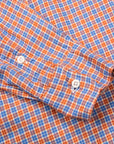 Gitman Vintage x Frans Boone Royal Flannel Plaid - Burnt Orange