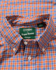 Gitman Vintage x Frans Boone Royal Flannel Plaid - Burnt Orange