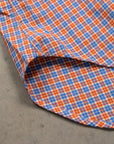 Gitman Vintage x Frans Boone Royal Flannel Plaid - Burnt Orange